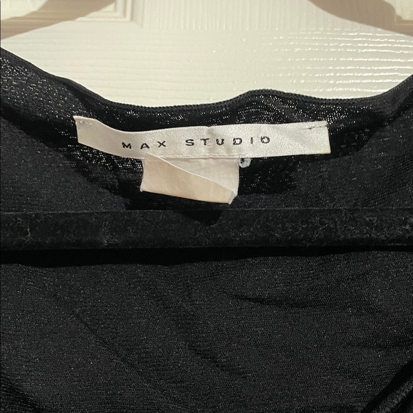 Black Ruffle Top - Picture 3 of 3